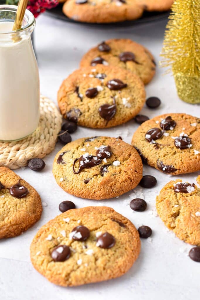 Almond Flour Chocolate Chip Cookies - Sweet As Honey