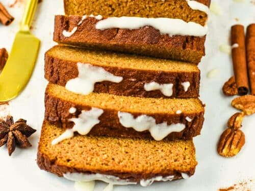 Almond Flour Pumpkin Bread