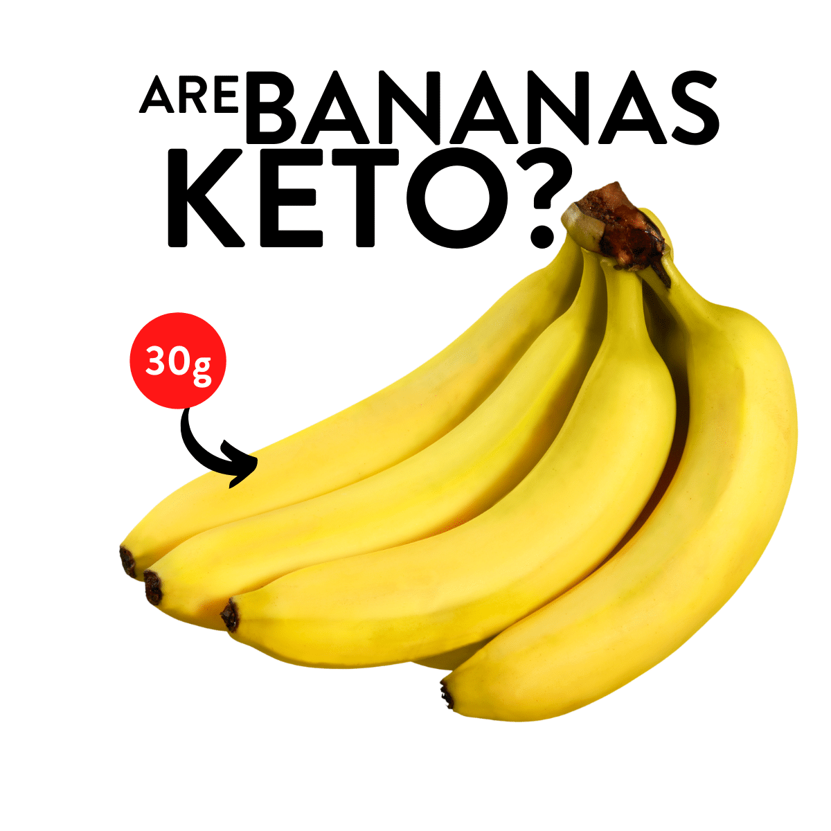 Are Bananas Keto? Counting The Carbs In Bananas - Sweet As Honey