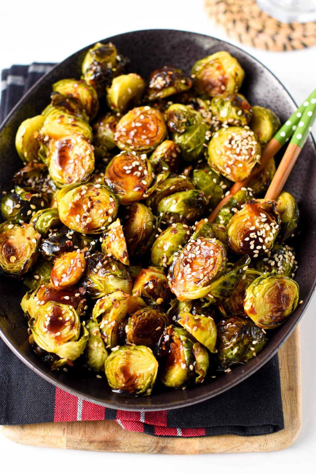 Asian Brussel Sprouts - Sweet As Honey