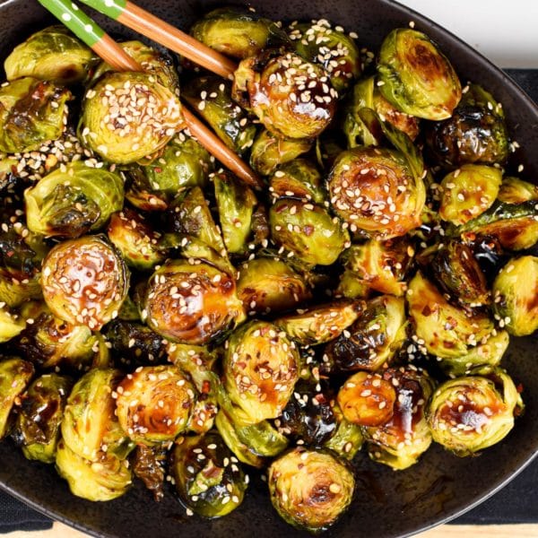 Asian Brussel Sprouts Sweet As Honey 0754