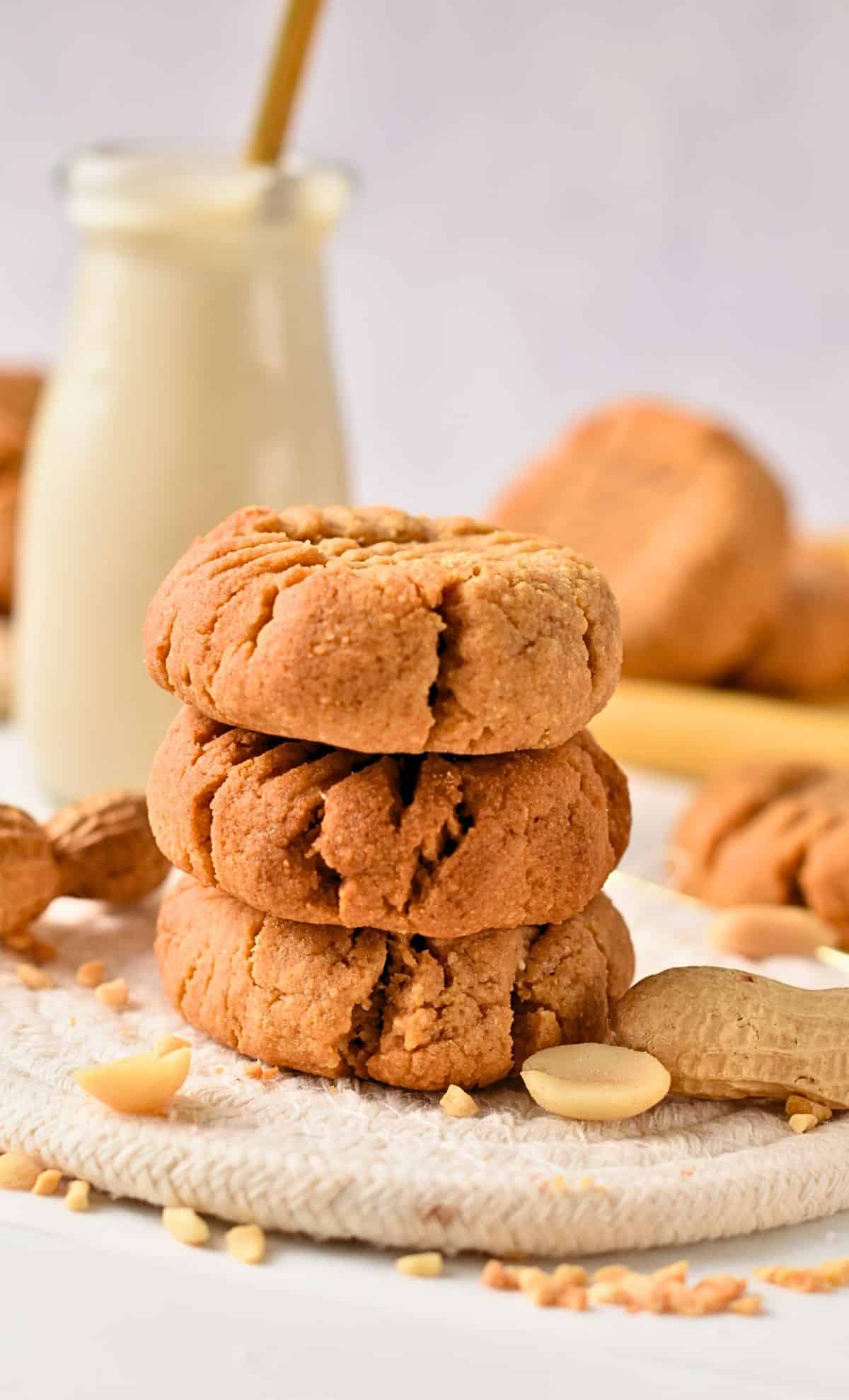 Coconut Flour Peanut Butter Cookies