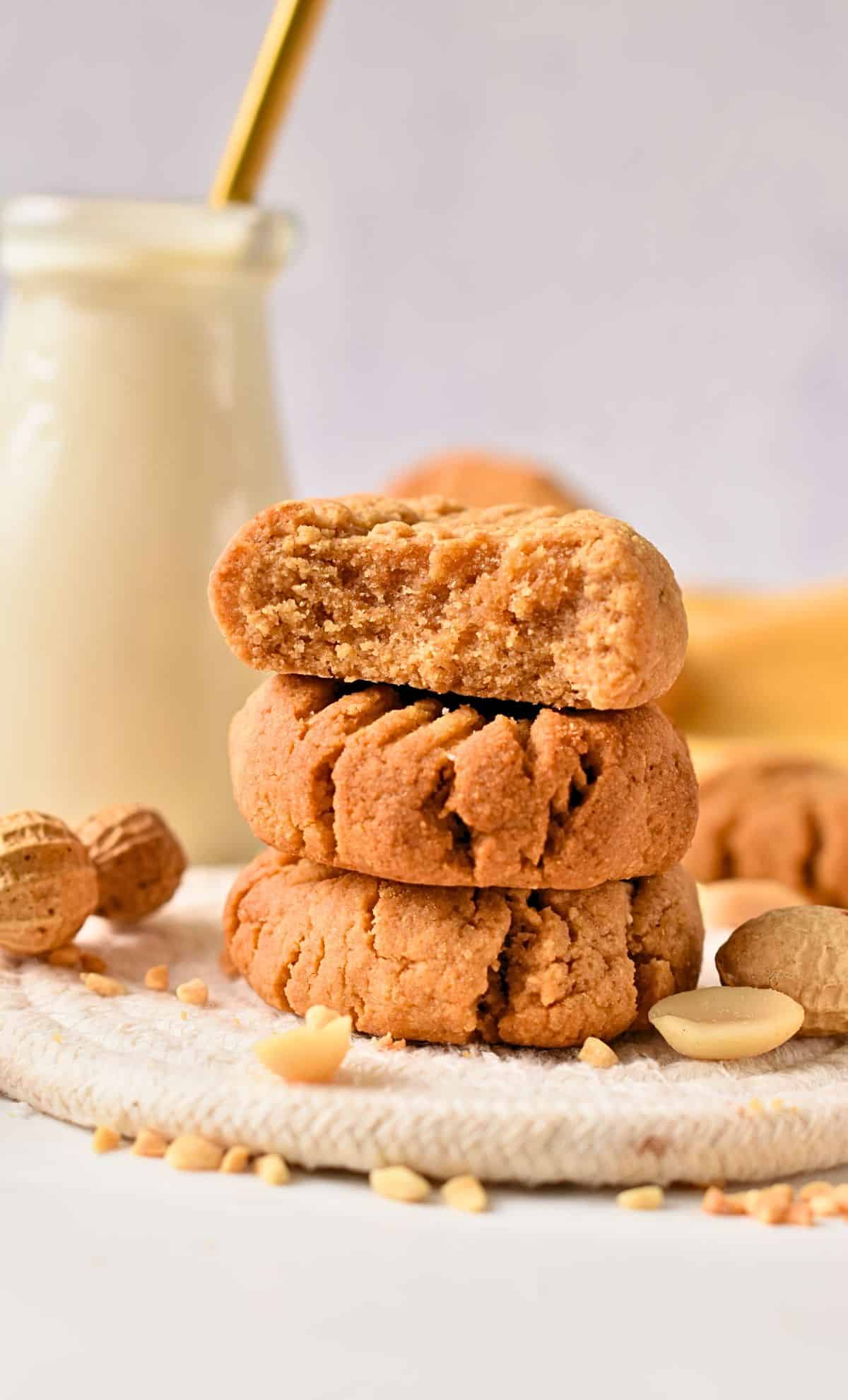 Coconut Flour Peanut Butter Cookies