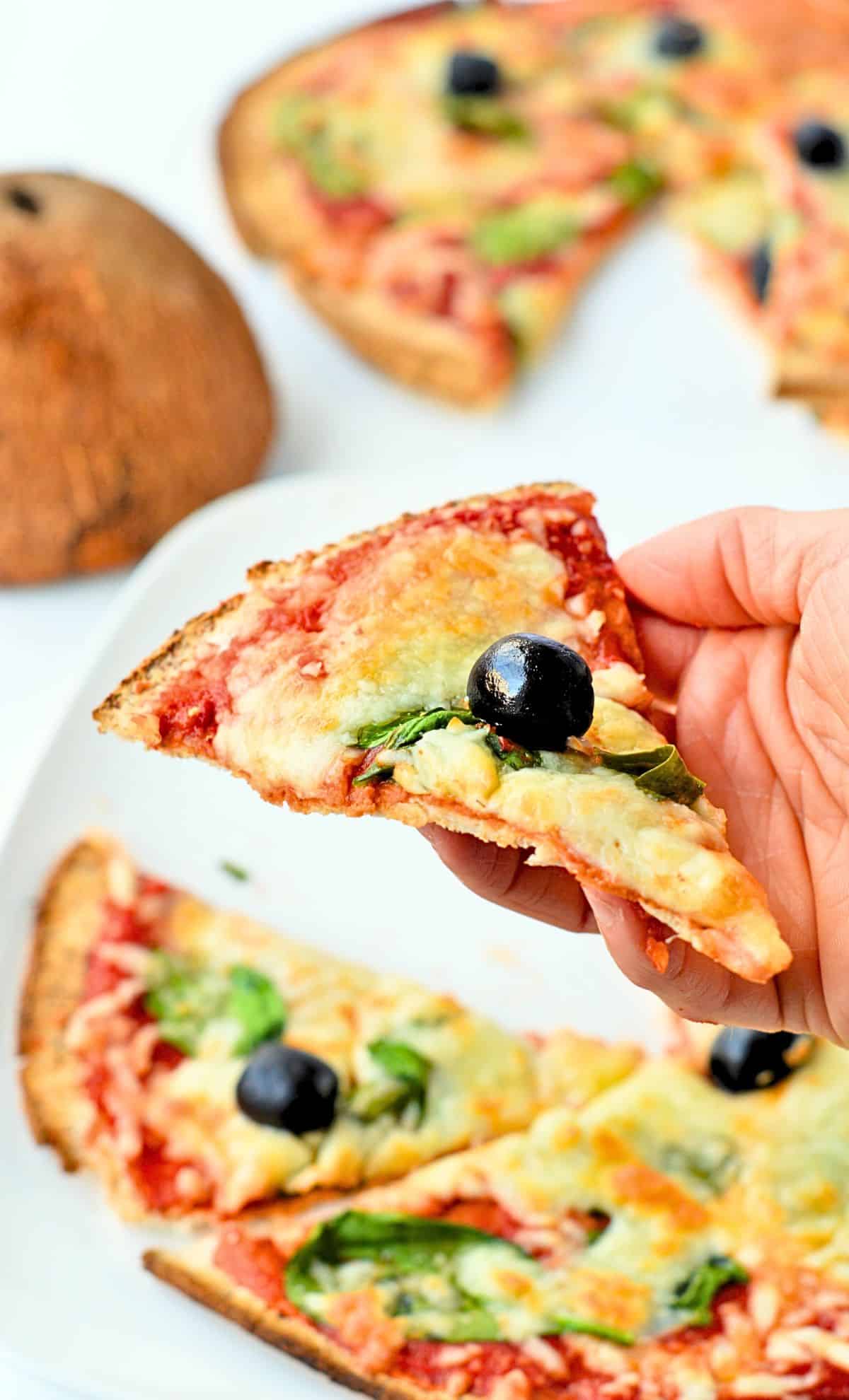 Coconut Flour Pizza Crust