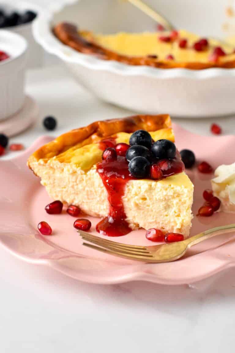 Cottage Cheese Cake Sweet As Honey