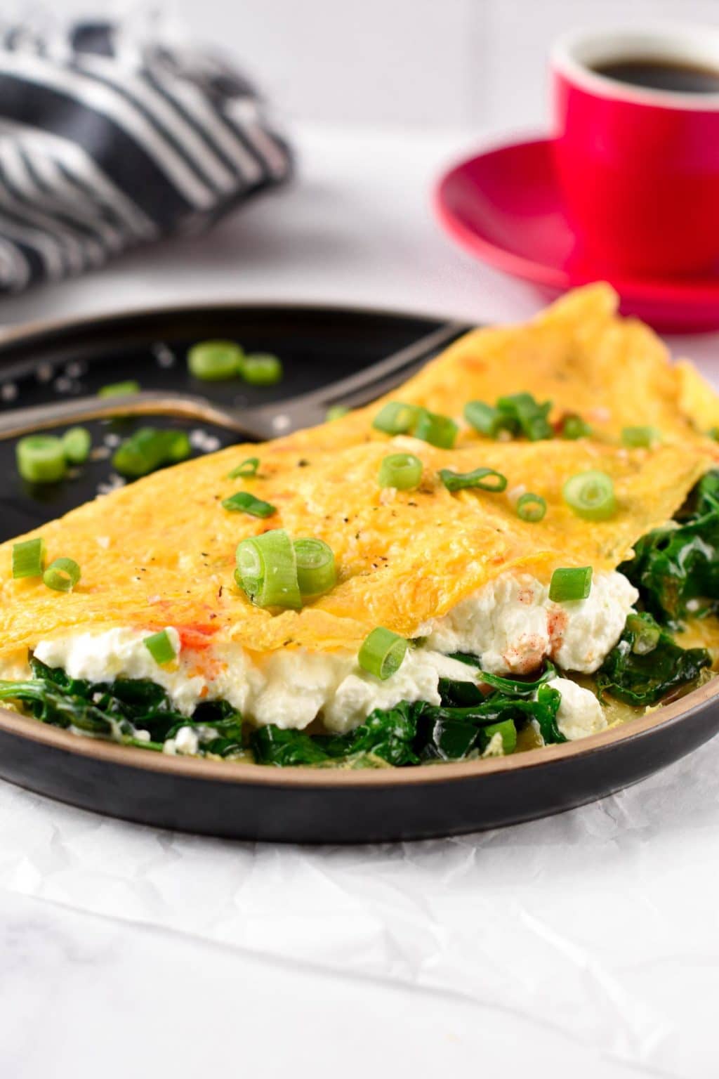 Cottage Cheese Omelette (25g Protein) - Sweet As Honey