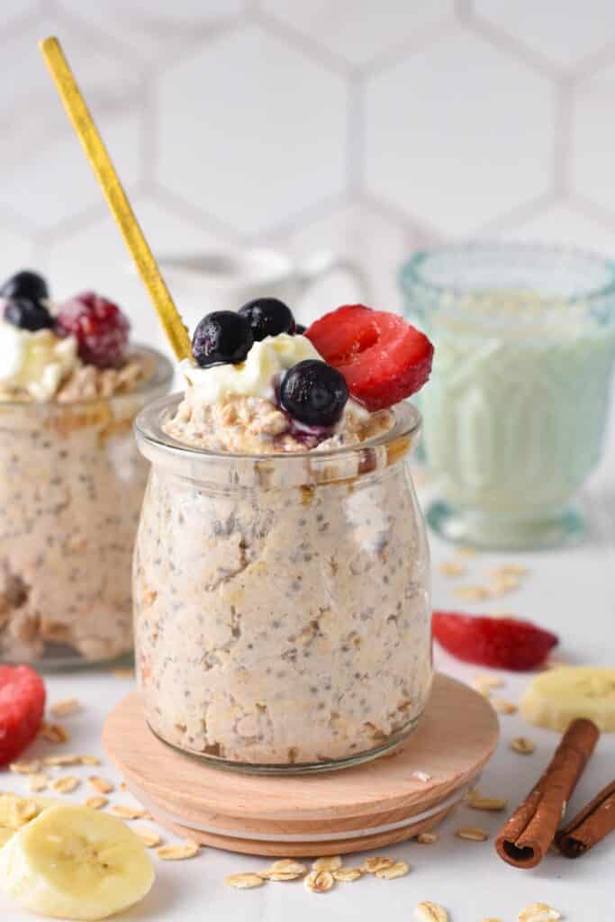 Cottage Cheese Overnight Oats (32g Protein) - Sweet As Honey