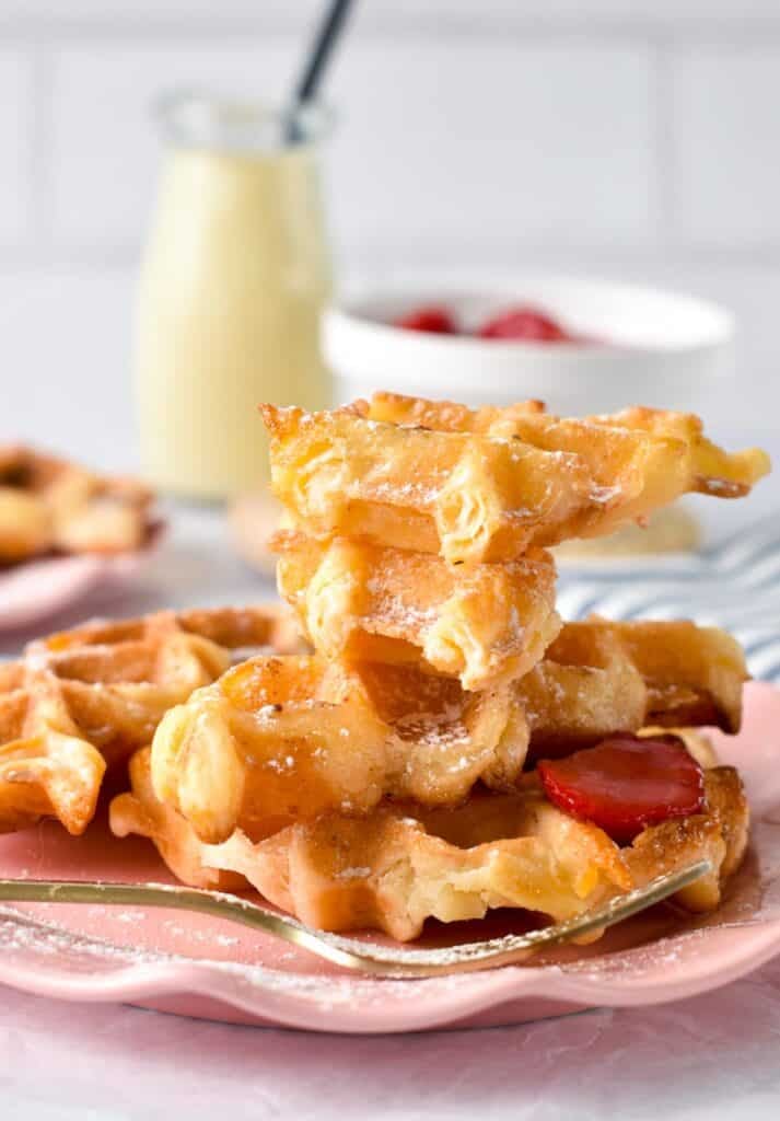 How To Make Croffles: The Best Croissant Waffle Recipe - Sweet As Honey