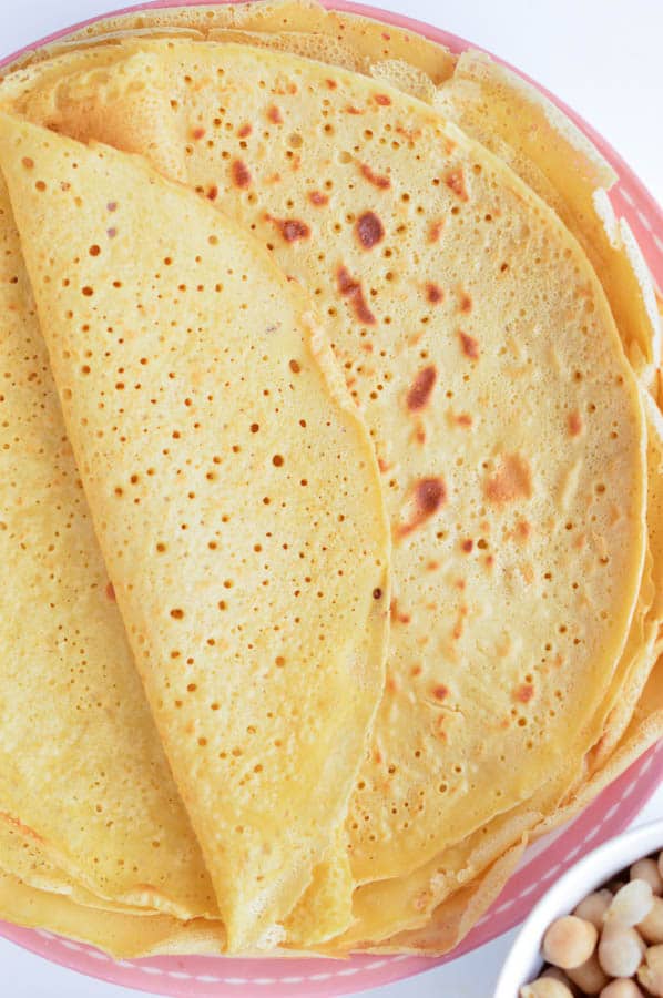 Easy Vegan Crepes - An Eggless Crepe Recipe - The Conscious Plant