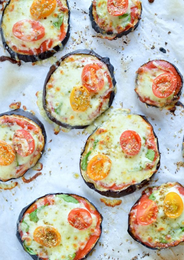 Eggplant Pizza Bites (low-carb, Keto) - Sweet As Honey