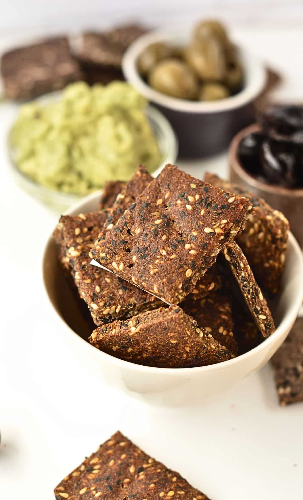 Flaxseed Crackers