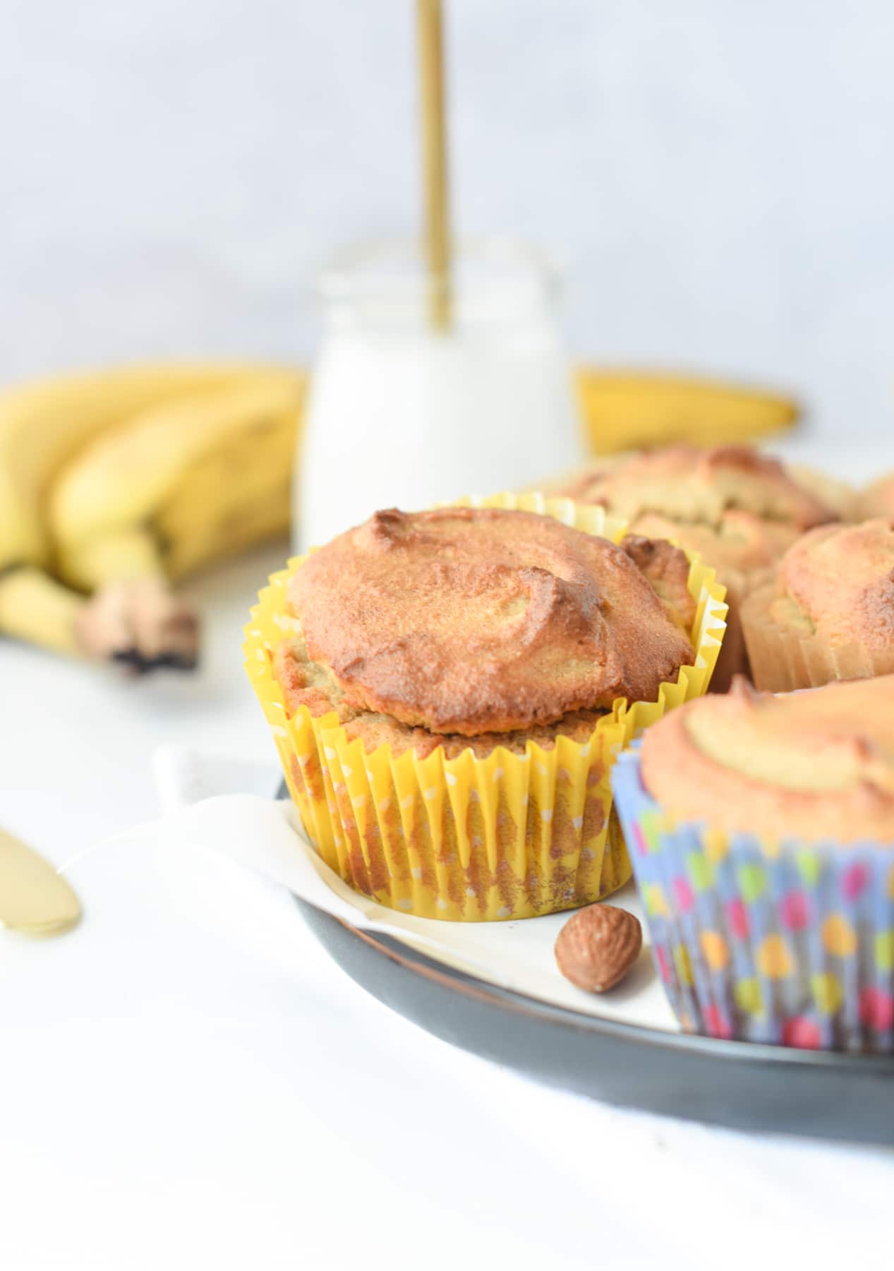 Gluten free banana muffins