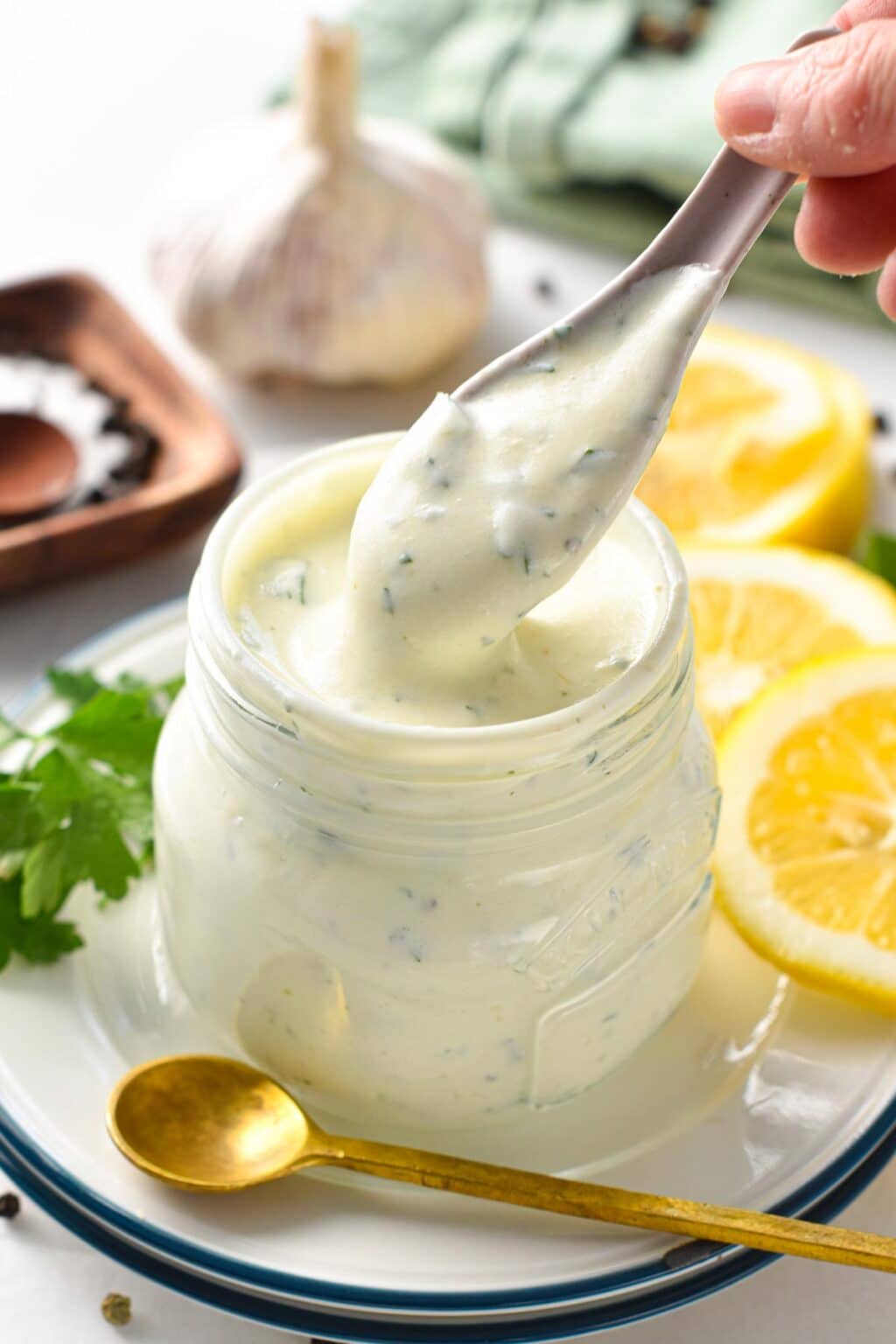 Greek Yogurt Dressing (high-protein) - Sweet As Honey