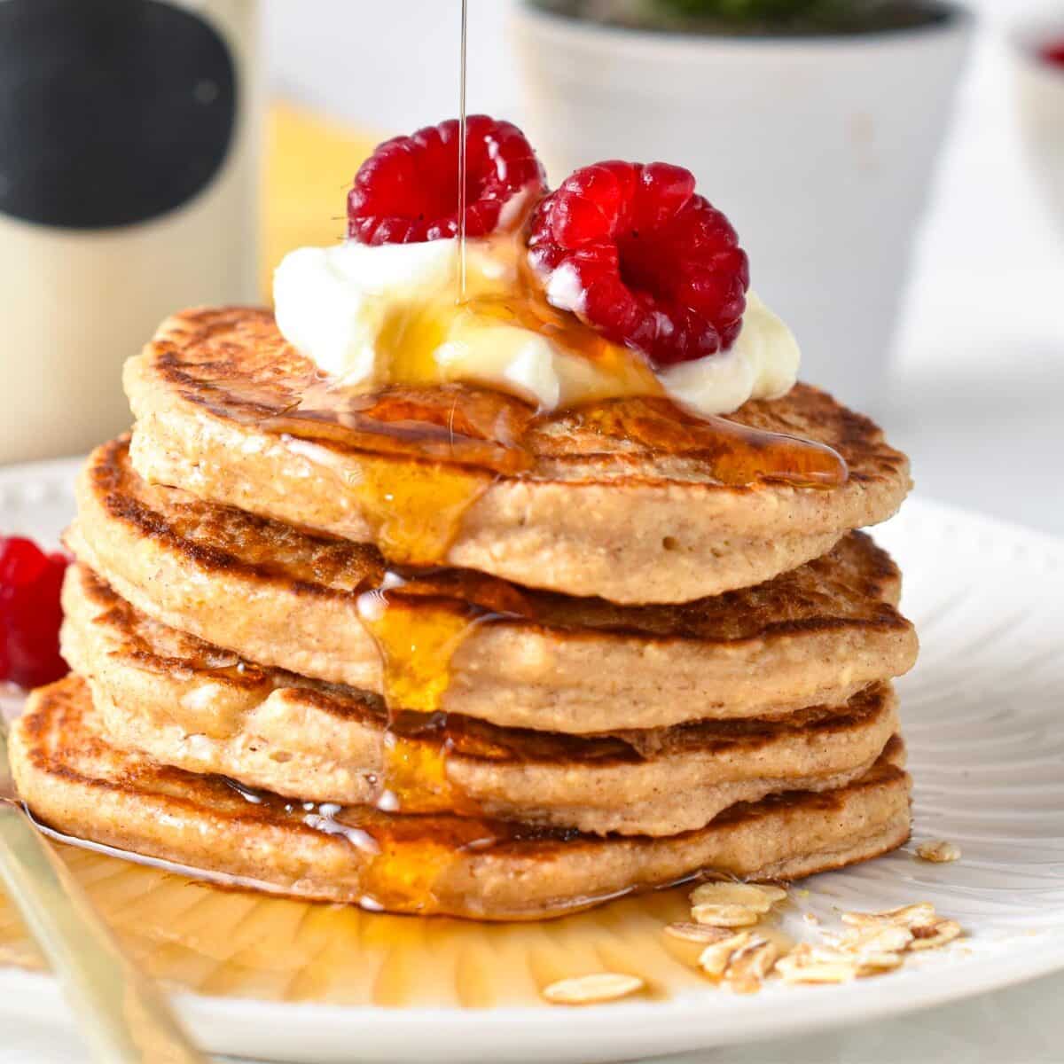 Chocolate Protein Pancakes - Sweet As Honey