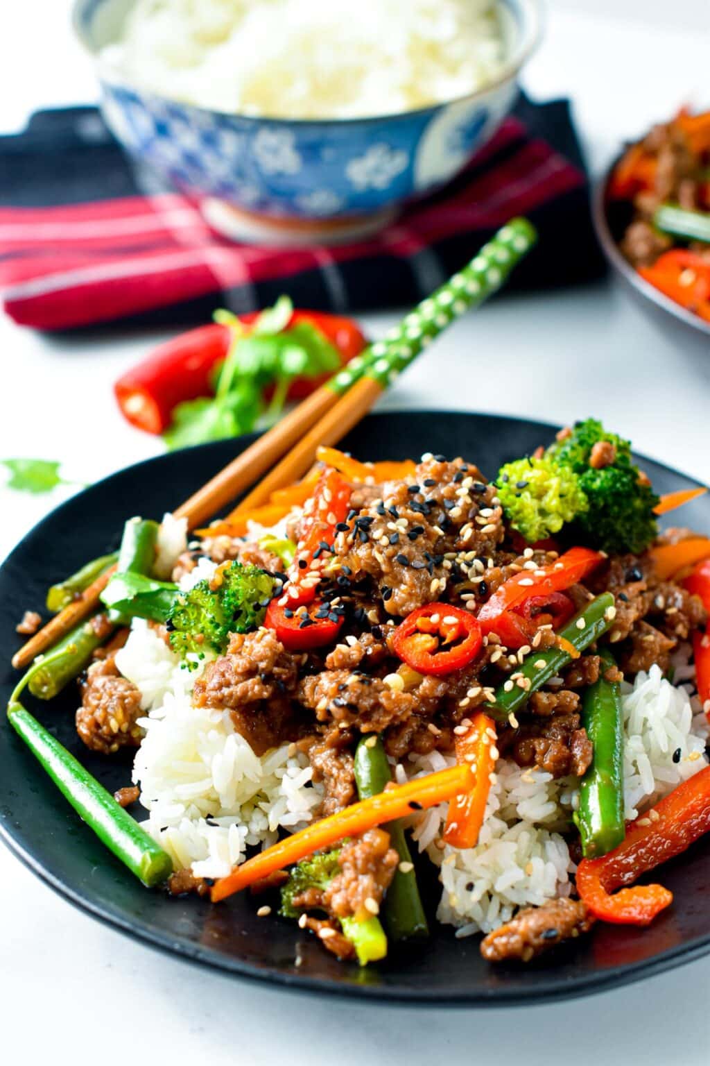 Ground Beef Stir Fry - Sweet As Honey