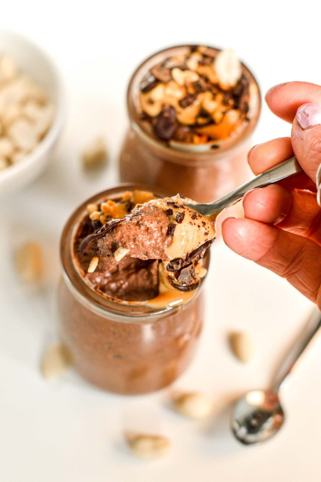 Keto Chocolate Chia Pudding With Almond Milk - Sweet As Honey