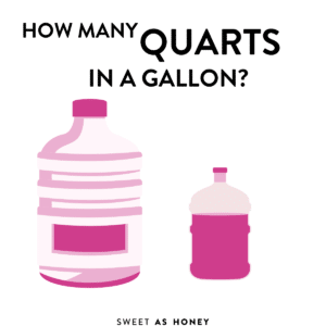 How Many Quarts In A Gallon - Sweet As Honey