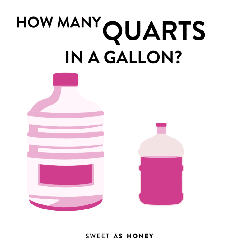 How Many Quarts In A Gallon Sweet As Honey