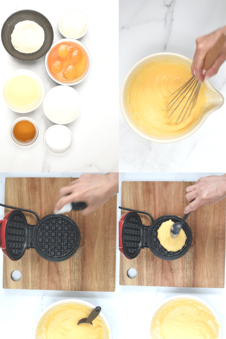 Keto Coconut Flour Waffles (Dairy-Free 1g Net Carbs) - Sweet As Honey