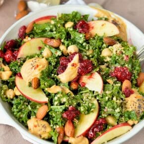 Kale Quinoa Salad (Dairy-Free)