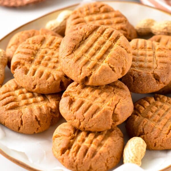 Keto Peanut Butter Cookies (3-Ingredient) - Sweet As Honey