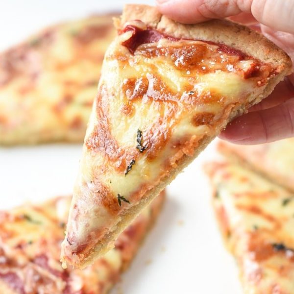 Almond Flour Pizza Crust (Keto Pizza) - Sweet As Honey