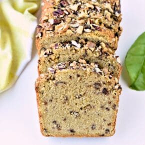 Keto Banana Bread (3.3g Net Carbs)