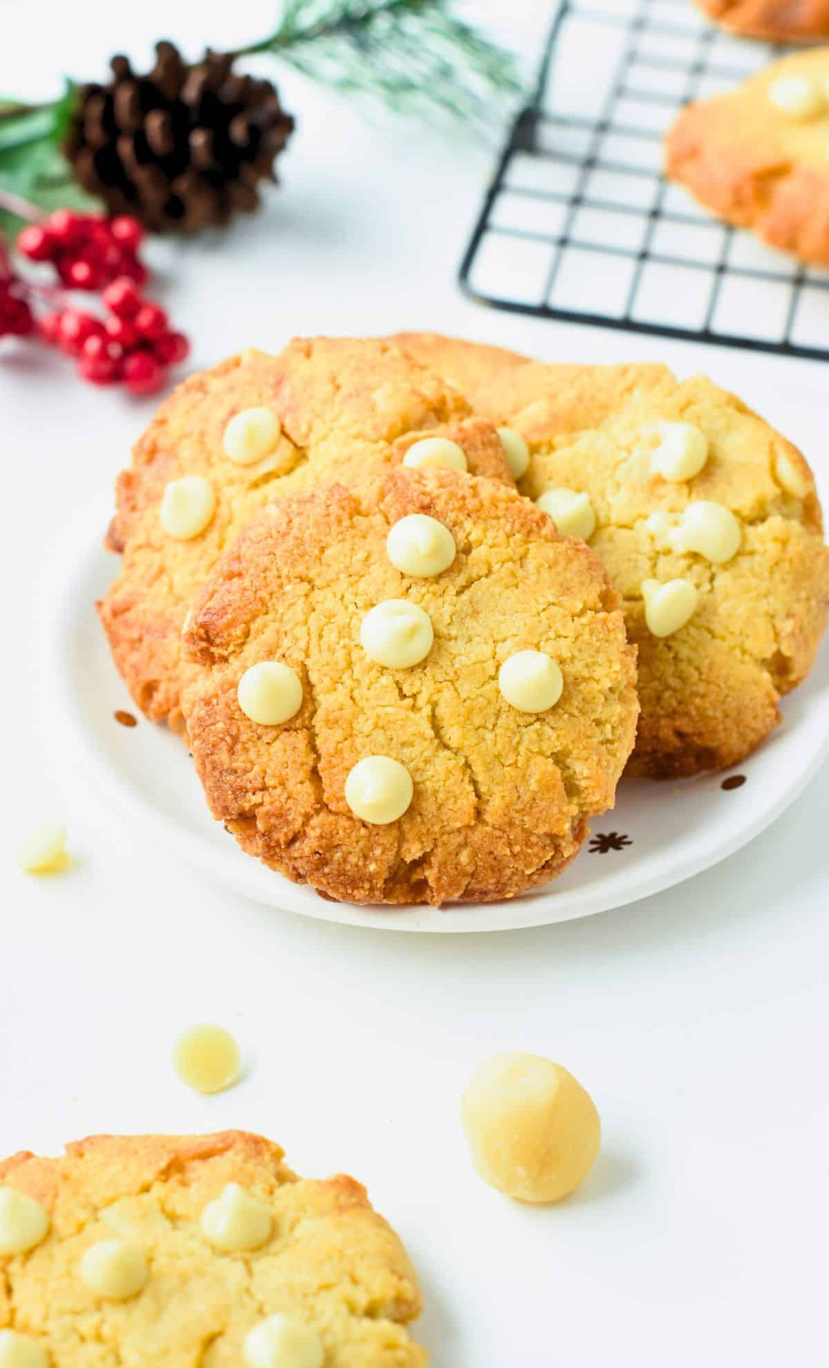 Keto Macadamia Cookies