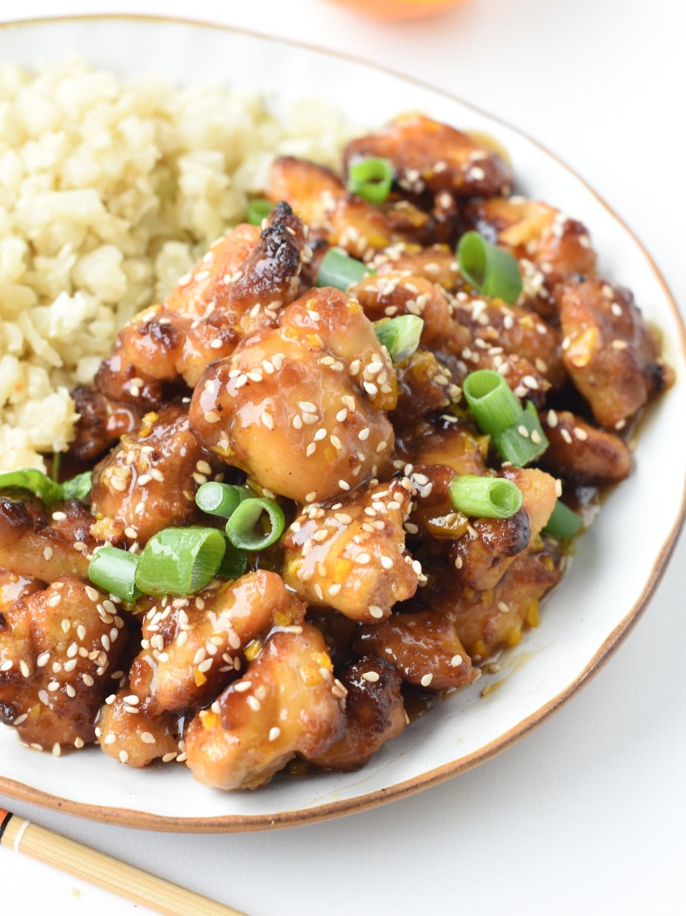 Keto Orange Chicken - Sweetashoney