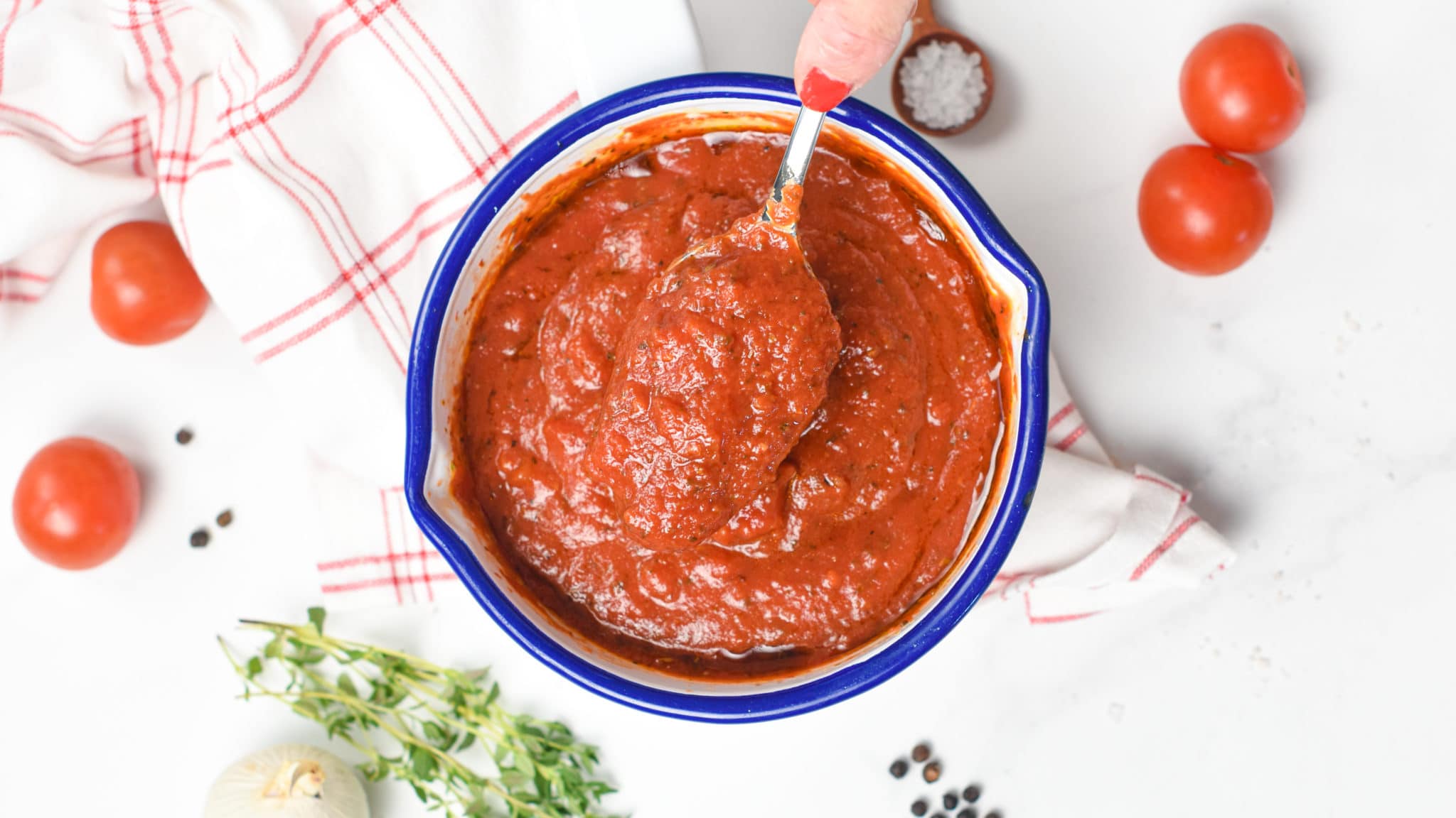 The BEST Low Carb Keto Pizza Sauce Recipe - My PCOS Kitchen
