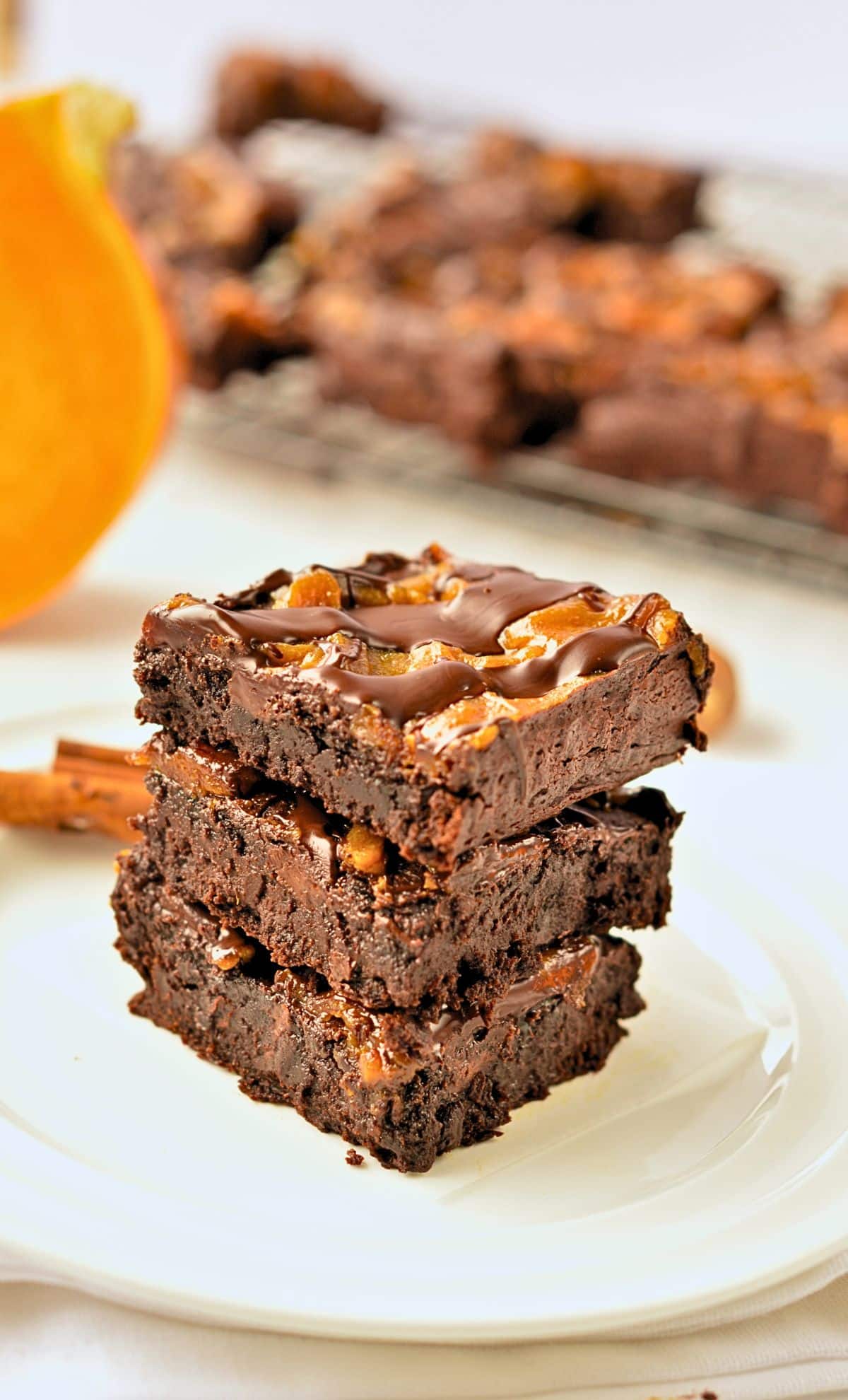 Keto Pumpkin Brownies