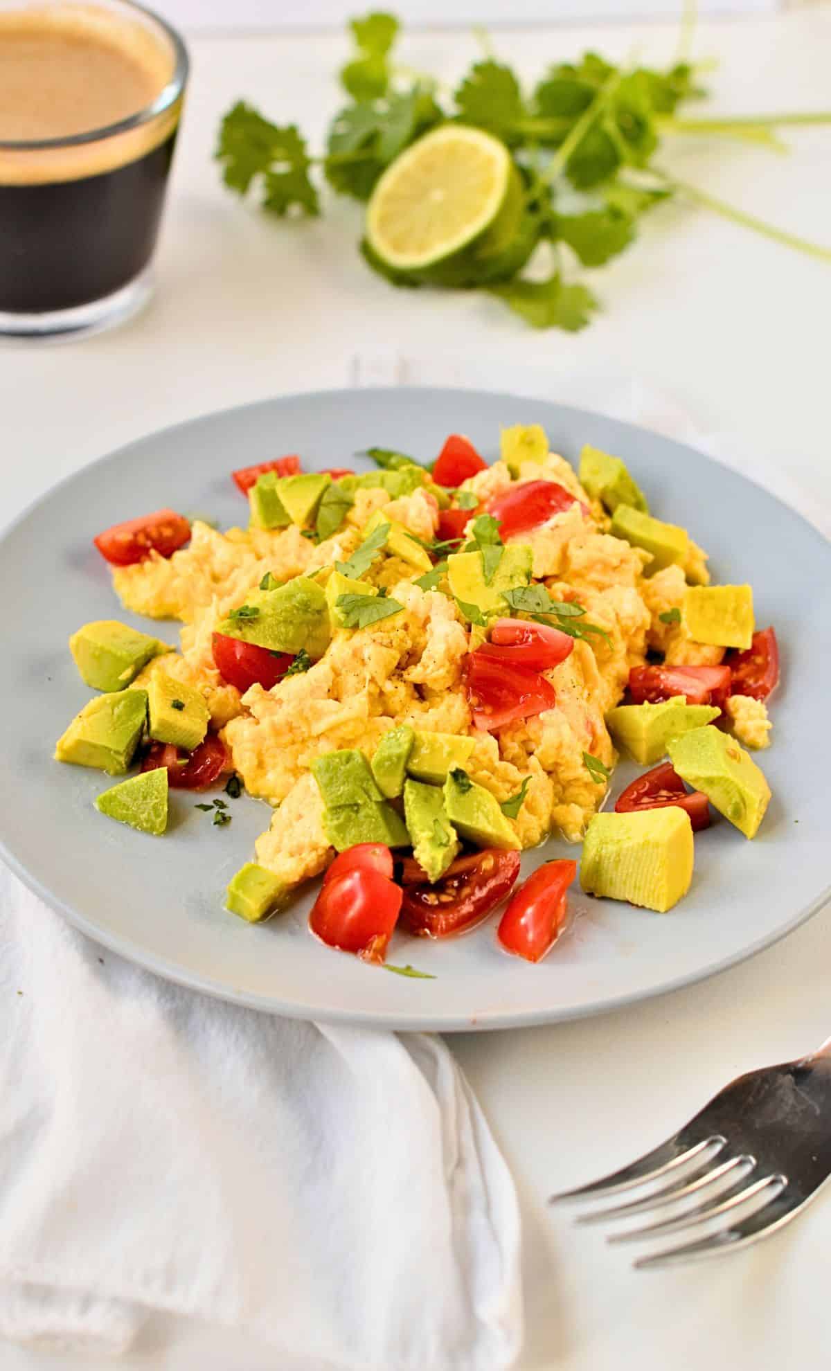 Keto Scrambled Eggs