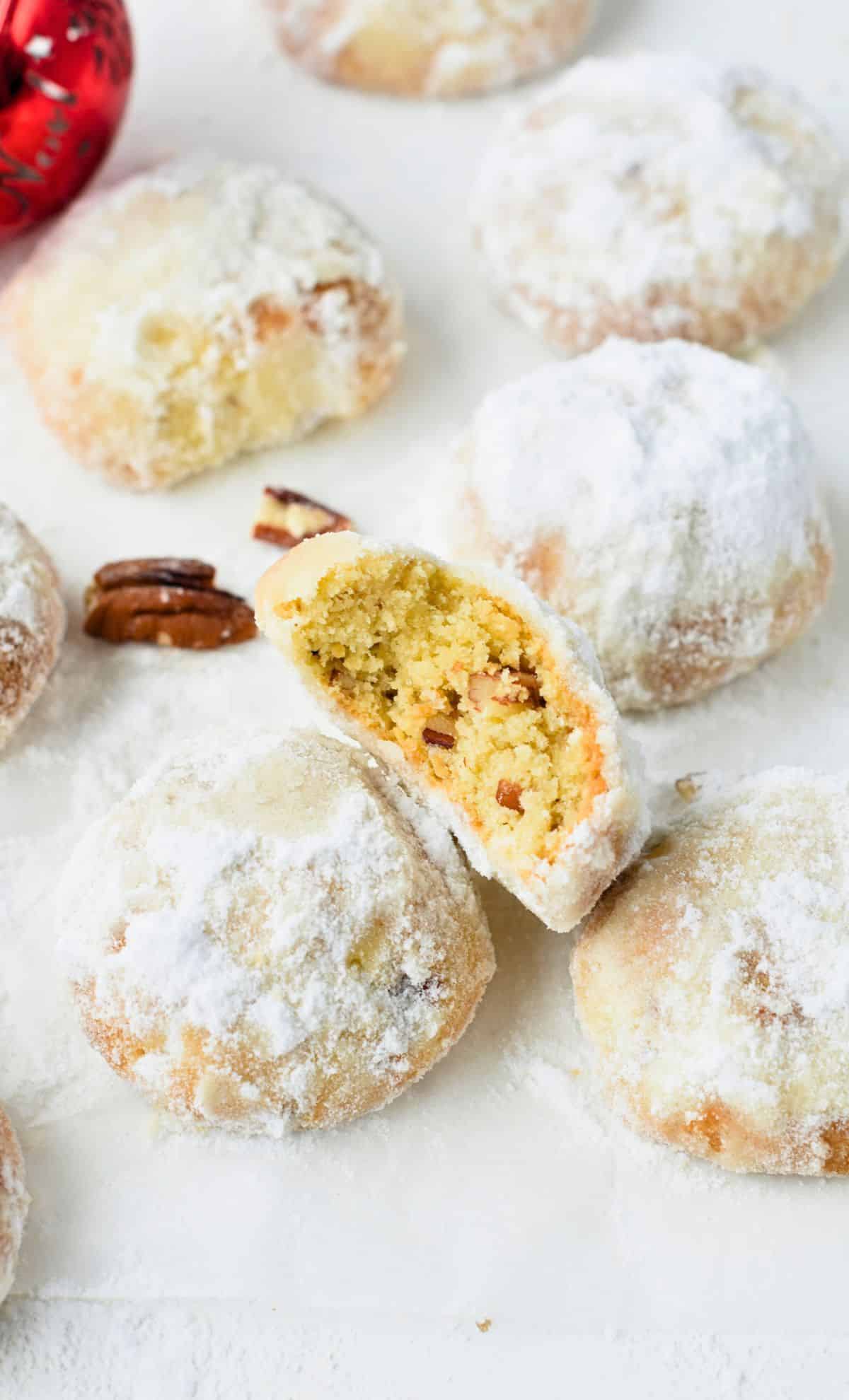 Keto Snowball Cookies