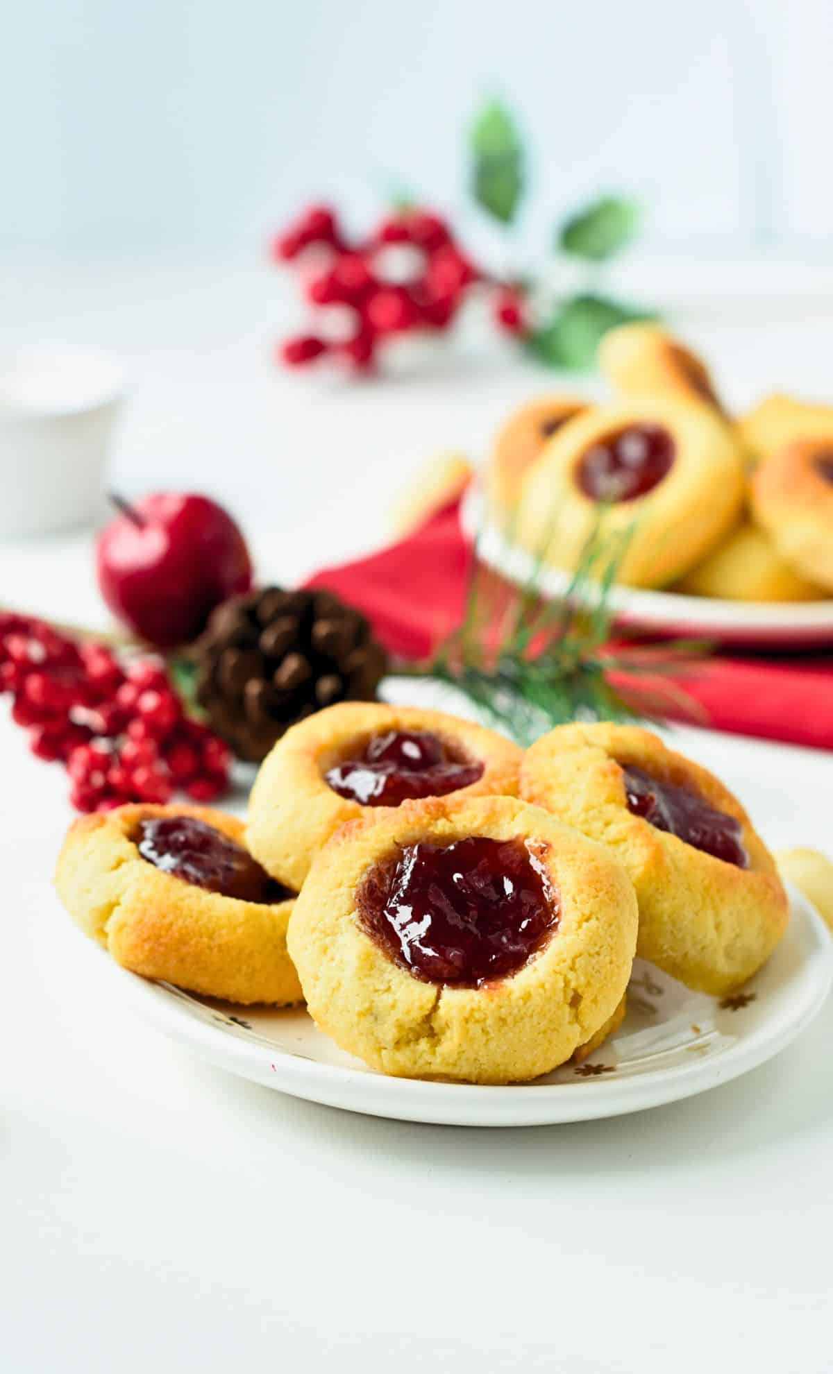 Keto Thumbprint Cookies