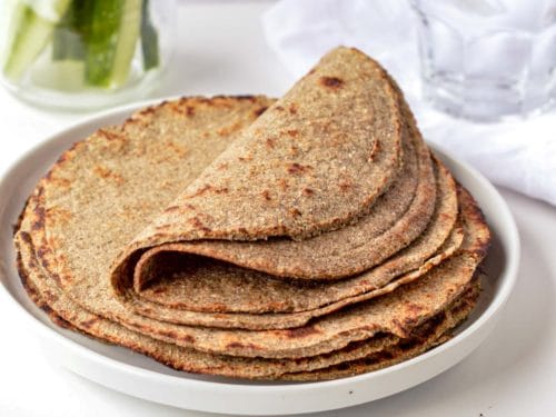 Keto Tortillas with Chia Seeds