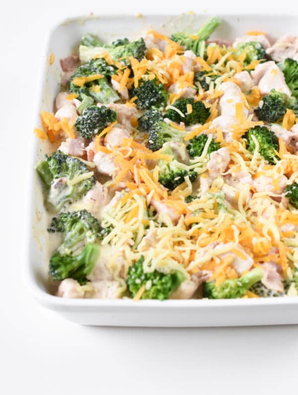 Keto Chicken Bacon Ranch Casserole - Sweet As Honey