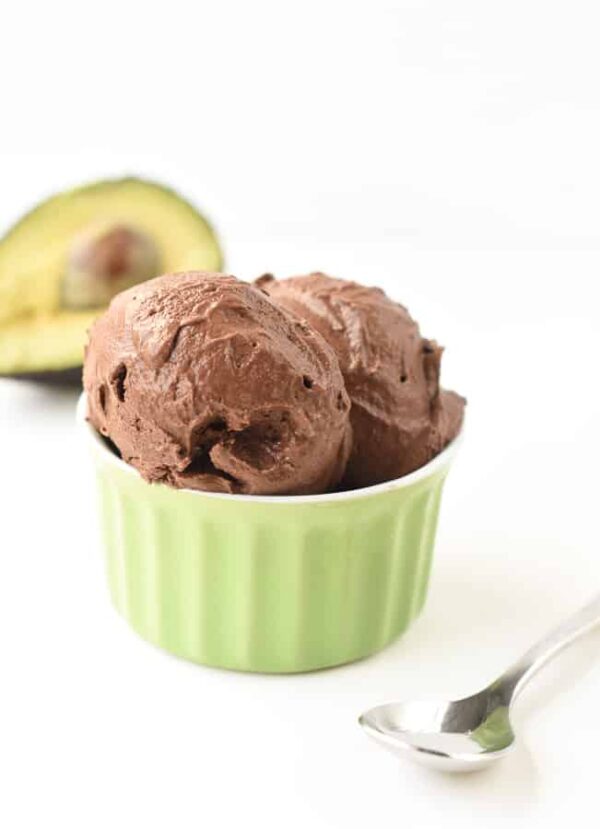 Keto Chocolate Avocado Ice Cream - Sweet As Honey