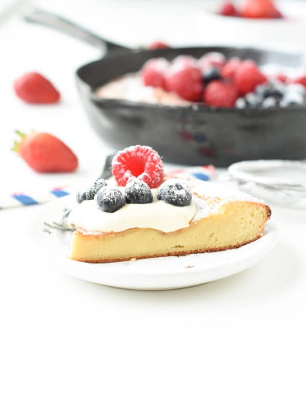 Keto Dutch Baby Pancake Recipe - Sweet As Honey