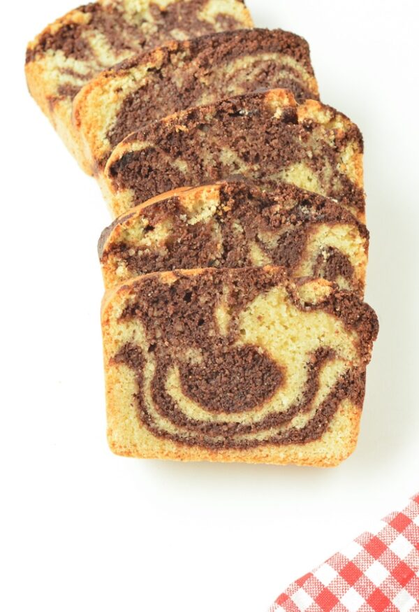 Healthy Marble Cake (Keto) - Sweet As Honey