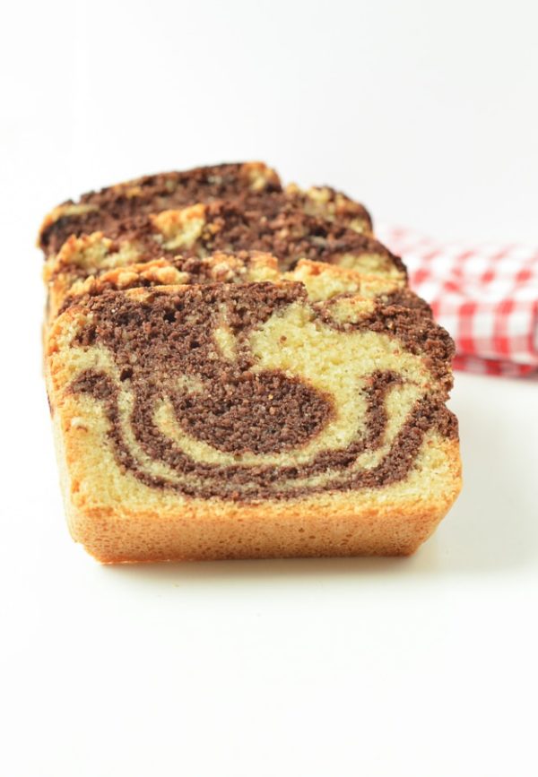 Healthy Marble Cake (Keto) - Sweet As Honey