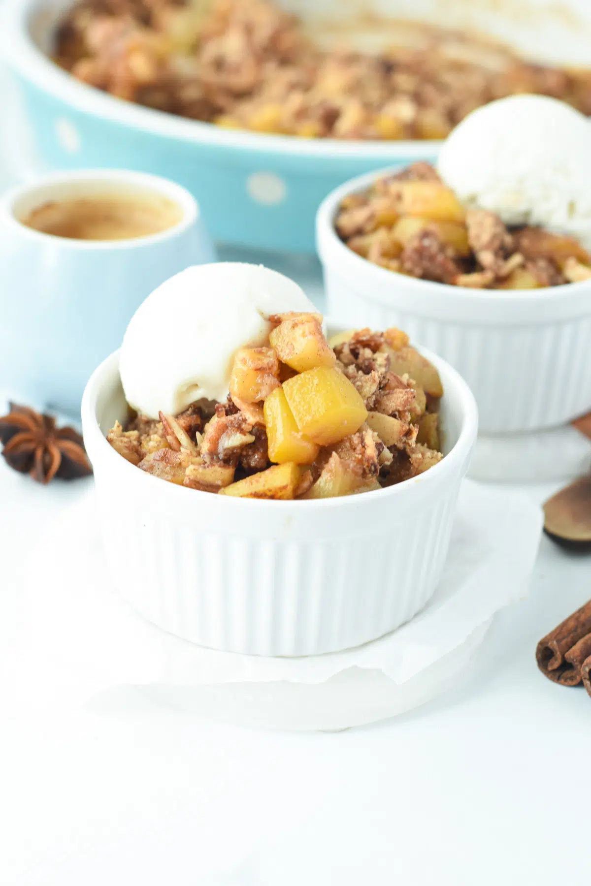 Low Carb Apple Crisp