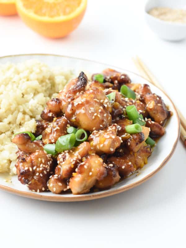 Keto Orange Chicken - Sweet As Honey