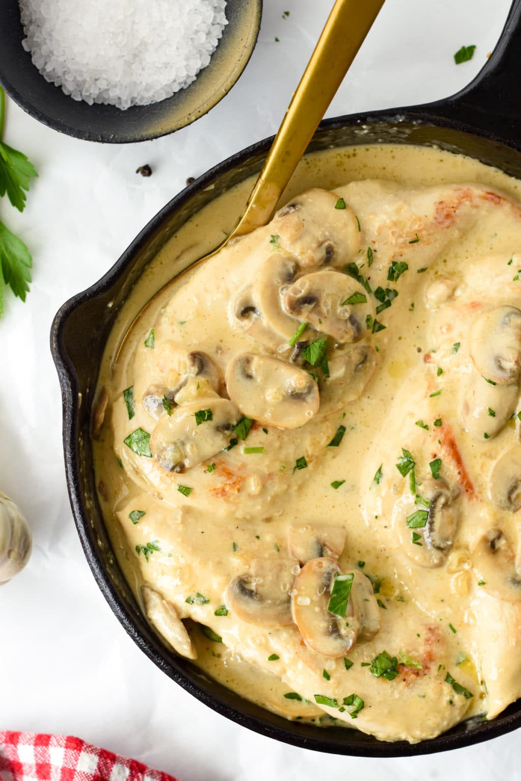 Keto Chicken Marsala Sweet As Honey