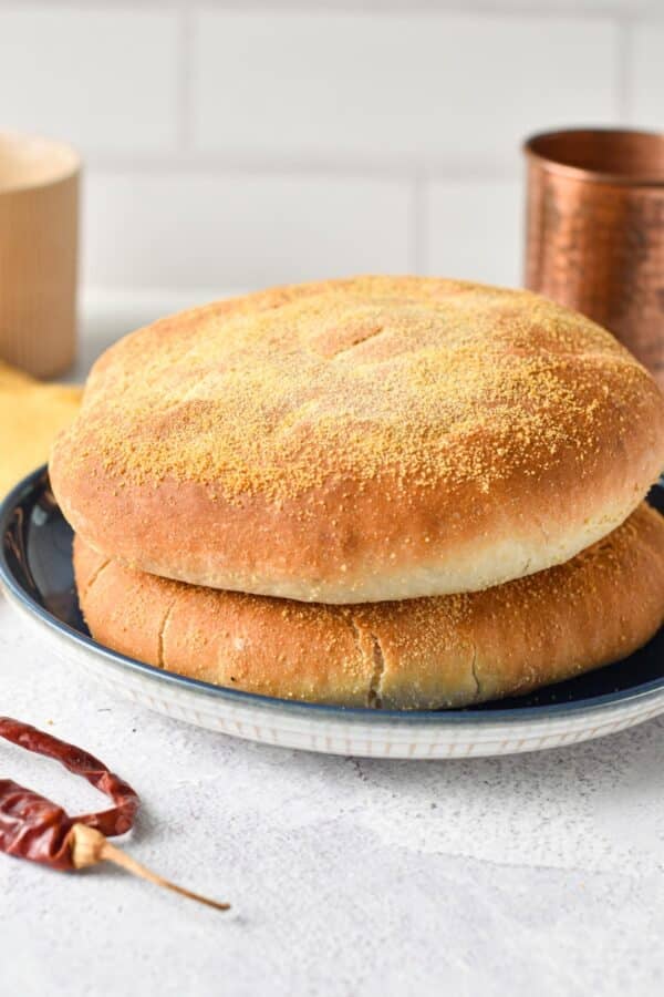 Moroccan Bread (Khobz) - Sweet As Honey