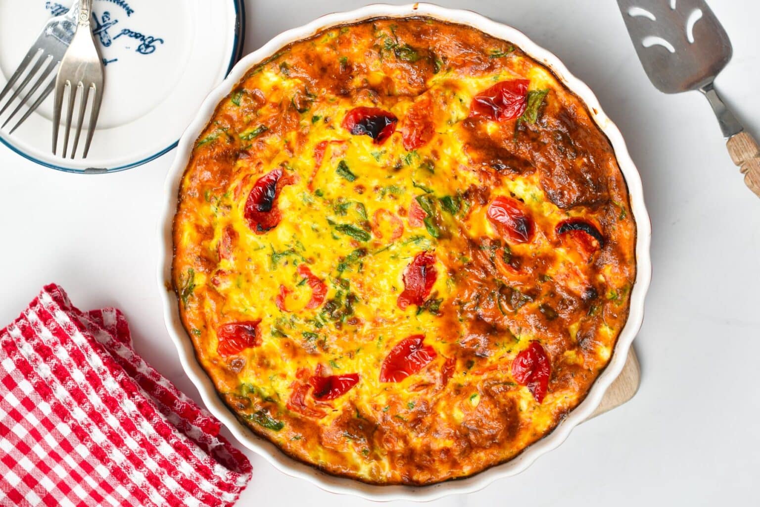 Ricotta Frittata - Sweet As Honey