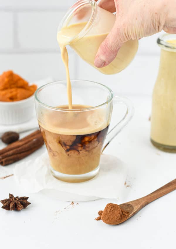 Sugar-Free Pumpkin Spice Creamer Recipe - Sweet As Honey