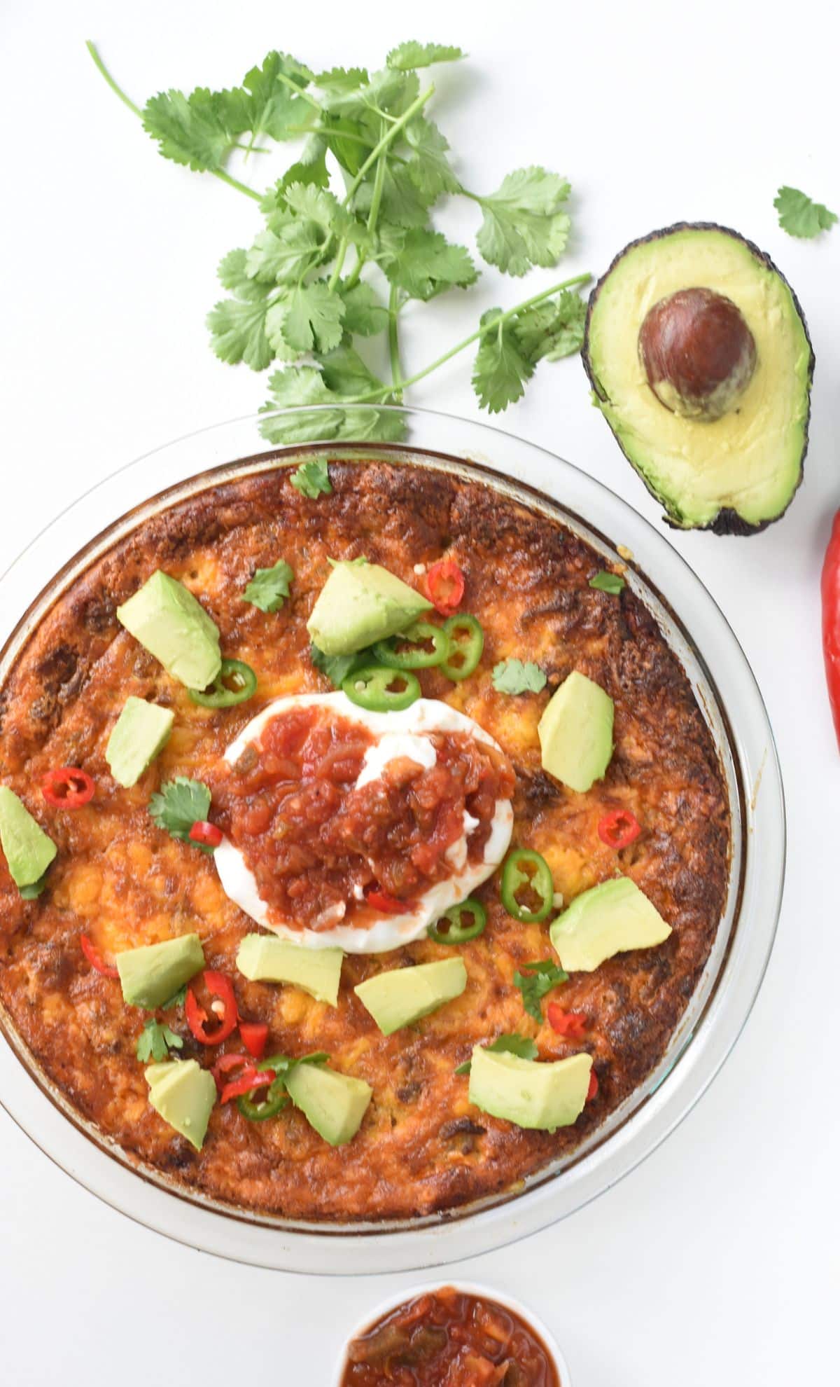 Taco Egg Bake