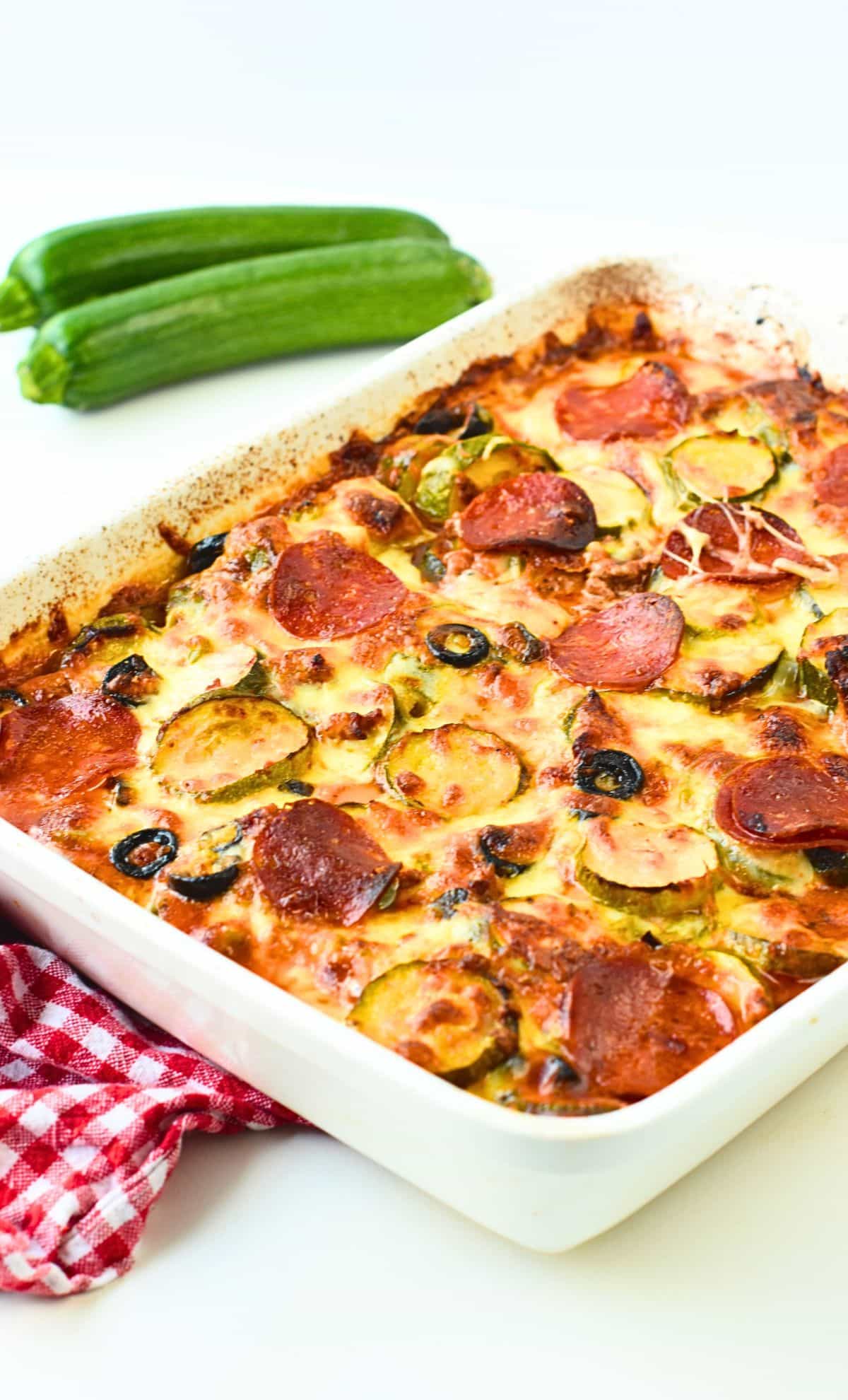 Zucchini Pizza Casserole