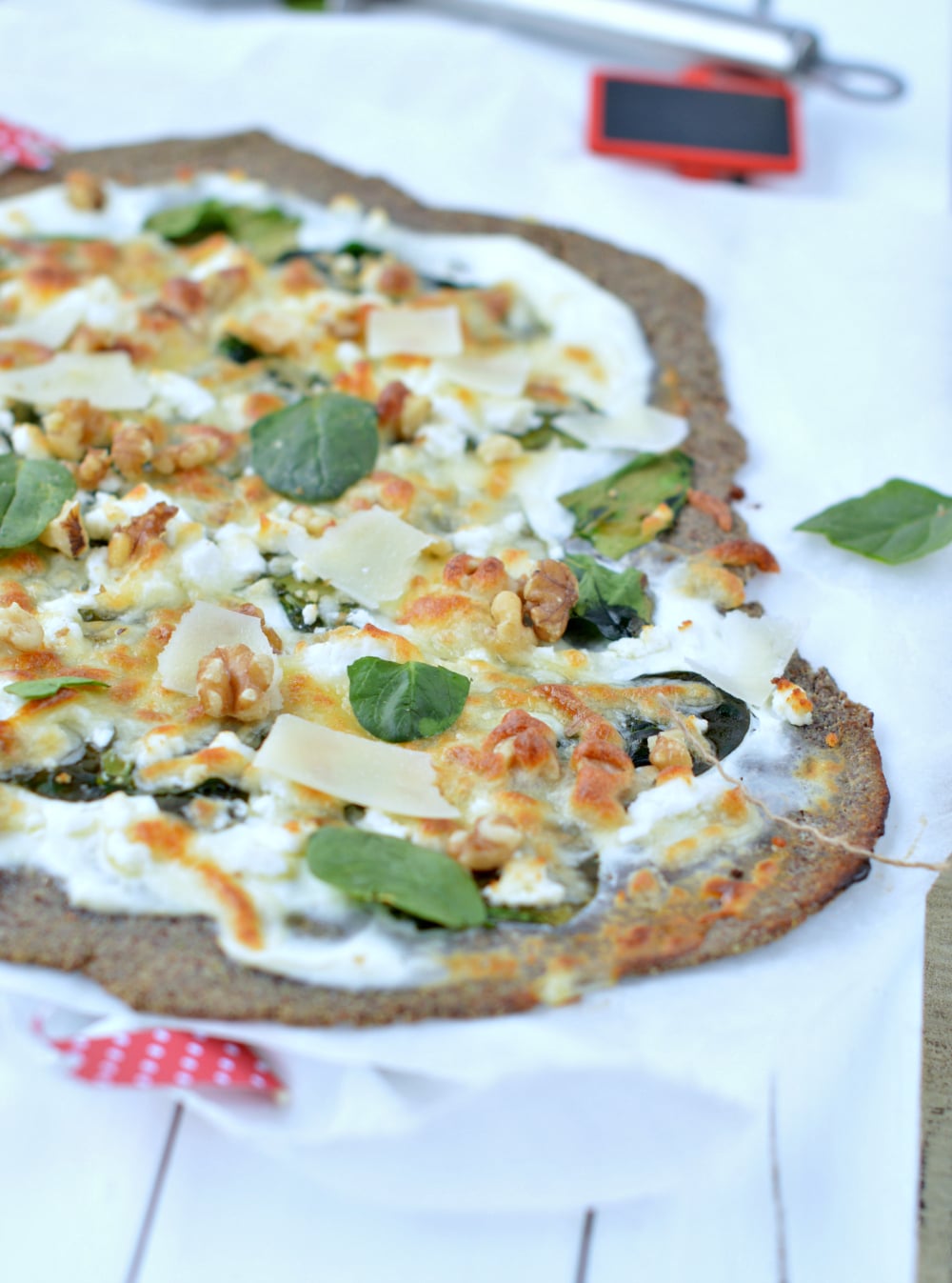 Linseed, Sunflower & Almond Flour Pizza Crust - Sweetashoney