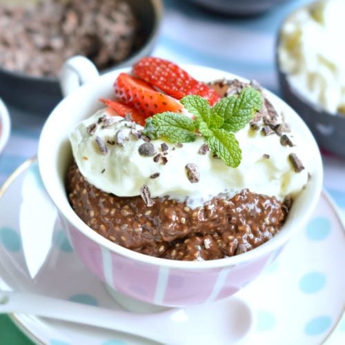 Keto Chocolate Chia Pudding 4 Ingredients Sweet As Honey